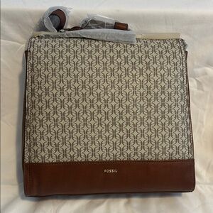 Fossil Elina SM Backpack Taupe/Tan Women’s Purse